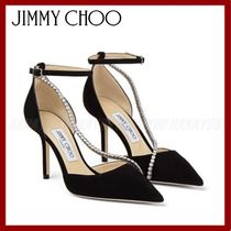 Jimmy Choo★TALIKA 85 アンクルストラップ セパレート パンプス