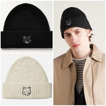 【数量限定】MAISON KITSUNE パッチ リブ付きビーニー　関税込！