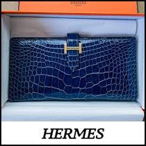 超レア アリゲーター  ベアン ウォレット 【HERMES】