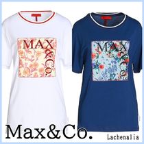 MAX&Co. with SUPERGA ロゴ コットンTシャツ【送料込】