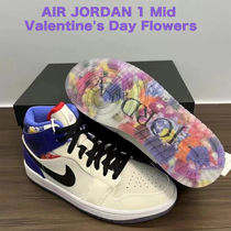 ★ナイキ/関税送料込 AIR JORDAN 1 Mid Valentine's Day Flowers