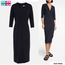 MAX MARA ワンピース Palo V-neck midi dress748924