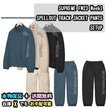 セットアップ Supreme Spellout トラックジャケット パンツ