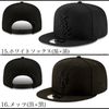 New Era キャップ 【即発送】NEWERA キャップ 9FIFTYシリーズ 950 ブラックカラー(9)