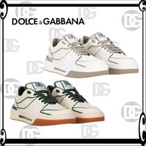 Dolce & Gabbana 最新作 スニーカー 本革レザー  ロゴ New Roma