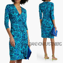 プリント柄★ラップ風★ワンピース★ DIANE VON FURSTENBERG