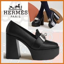 【大人可愛いデザイン☆】HERMES　ローファー