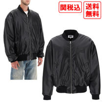 MM6 MAISON MARGIELA Faux leather bomber ジャケット