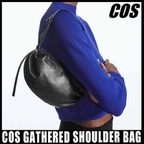 ◆人気商品◆COS GATHERED LEATHER SHOULDER BAG◆関税/送料込◆