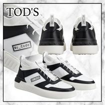 ◆TOD'S 23AW◆NO_CODE X-GROUND◆スニーカー◆NERO BIANCO◆