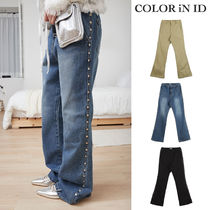 【COLOR iN ID】Side Stud Rivet Denim