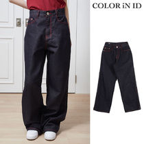 【COLOR iN ID】red stitch denim