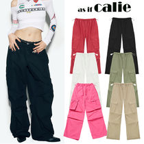 【as if calie】Parachute Cargo Pants☆韓国 大人気☆パンツ