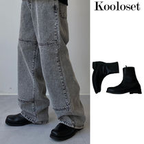 【KOOLOSET】[handmade] Real Leather Rough Boots