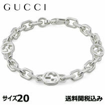 GUCCI インターロッキングG チェーン ブレスレット シャイニー