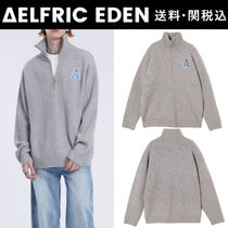 【Aelfric Eden】ジップアップ タートルネック セーター