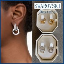 【Swarovski】Dextera フープピアス　純正箱付き