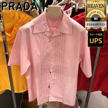 6万取引突破★UPS速達便！【PRADA★プラダ】シャツ_UCS427 1XV2