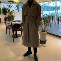 2色 コート ロングコート トレンチコート Sick Trent Long Coat