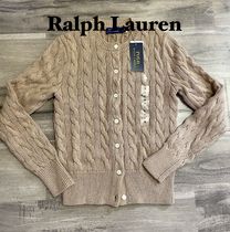 送料込【Ralph Lauren】ケーブルニット カーディガン