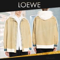 【23AW NEW】LOEWE_man /ティーウォッシュ フード付きジャケット