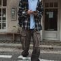 2plan デニム・ジーパン 【2plan】Vintage dekki washed cargo denim pants(3)