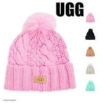 【今だけお得】UGG☆ケーブルニット ウールビーニー