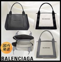 【国内発送★BALENCIAGA】ウィメンズ NAVY スモール カバ