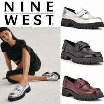 Nine West*クラシック*きれい魅せ*ラグソール*ローファー/Garren