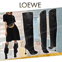 【23AW NEW】LOEWE_woman / ラムレザー ブーツ / Black