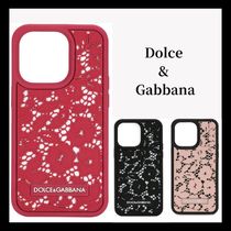 【Dolce & Gabbana】フローラルレース iPhone14Pro/ProMaxケース