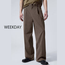 【WEEKDAY】Uno Loose Suit Trousers スーツパンツ