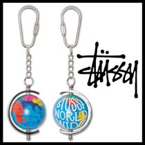 ★関税込★Stussy★Stussy Globe Keychain★キーリング