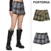 【PORTERNA】Devan Check Shorts