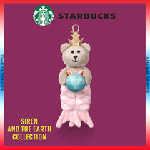 【STARBUCKS】Coral Sirenベアリスタベアぬいぐるみキーチェーン