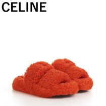 CELINE セリーヌ トリオンフ ファーサンダル