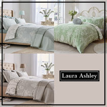 【Laura Ashley】Pure Cotton サテン ジョゼット 寝具 セット