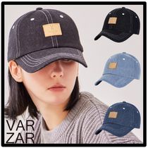 ★送料・関税込★VARZAR★VA Square Denim Label Ball Cap★