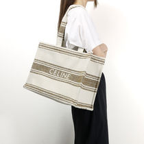 CELINE セリーヌ ラージ カバ タイス トートバッグ ジャカード