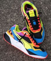 Puma Metric Lava スニーカー ブラック ライム 軽量 ランニング