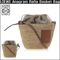 [LOEWE]☆Anagram Rafia Basket Bag☆A689C70X08 2435☆