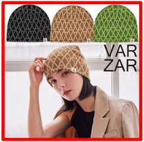 ★人気★【VARZAR】★VA pattern jacquard beani.e★ビーニー★