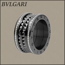 BVLGARI レディース リング 指輪 ビーゼロワン ブラック ダイヤ