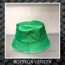 BOTTEGA VENETA◆イントレチャート バケット ハット PARAKEET