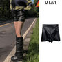 U LAN ショートパンツ 【U LAN】Body leather shorts