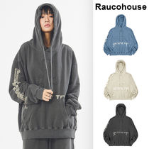 【Raucohouse】Reverse cross pigment hoodie