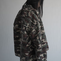 [COLN] forest camo crop jacket ジャケット