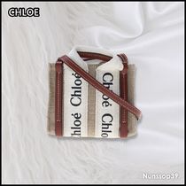 《CHLOE》 CHC22AP235I26 90U ウッディ ナノ ショルダーバッグ