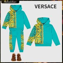 VERSACE☆キッズ バロコダイル コットンジャージー パーカー