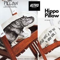 ASTROstuffs　Animal Collection Hippo ピロー クッション 枕